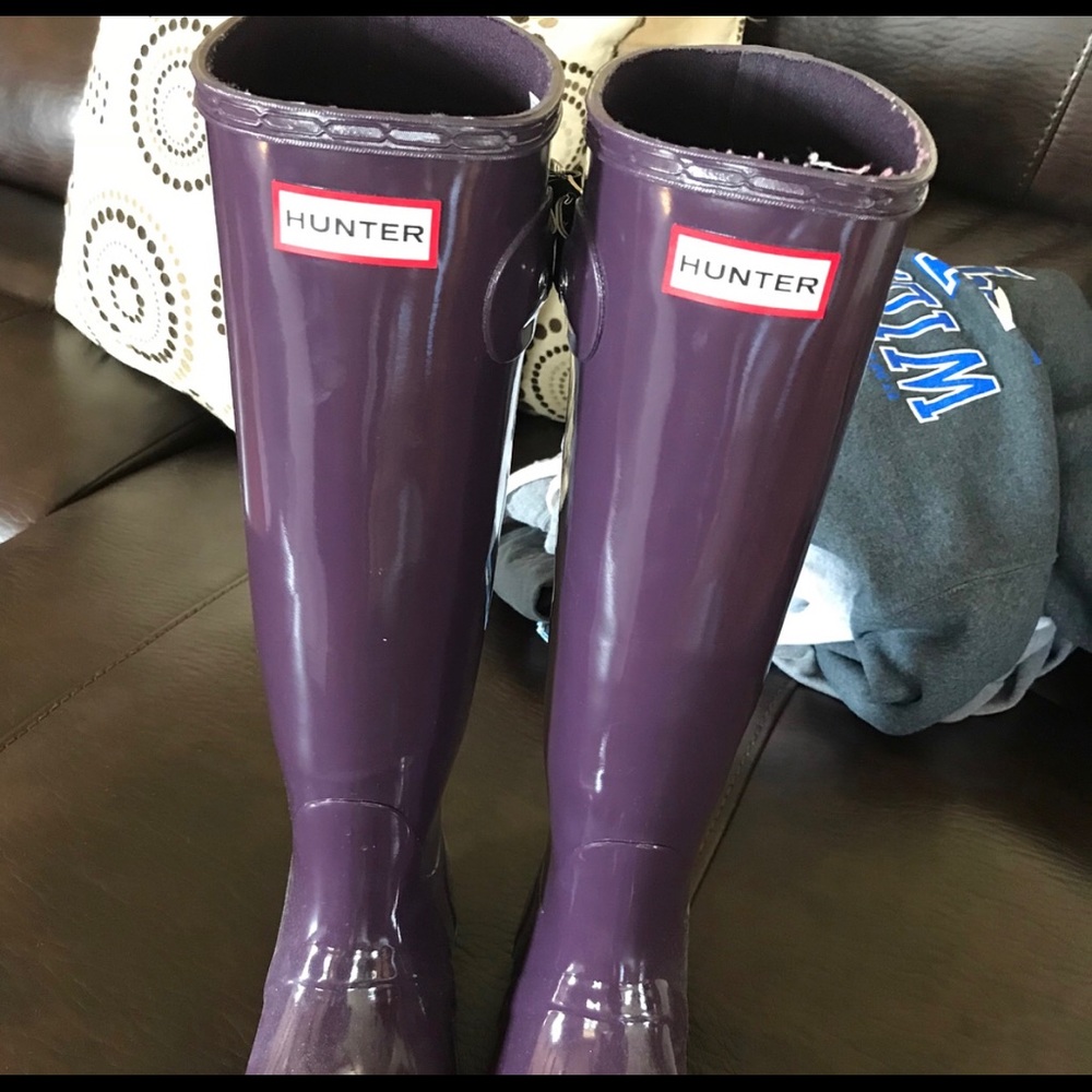 Hunter rain boots